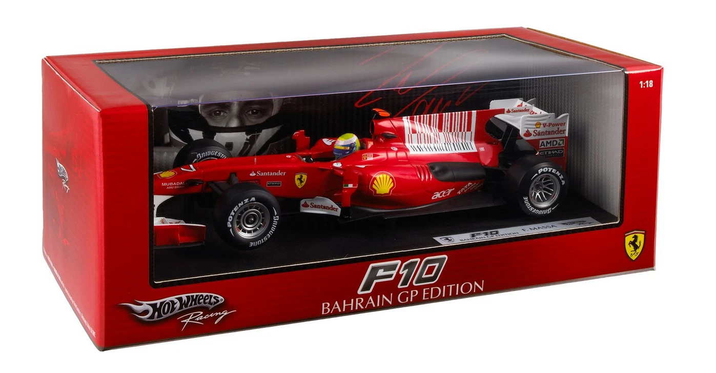 Ferrari F10 bhraim gp edition  Fer.Alonso (hot wheels)