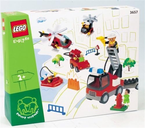 Departamento de bomberos (Lego Explorer)