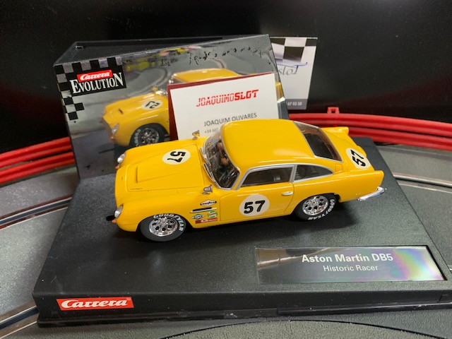 Aston Martin DB5 historic racer   |  Carrera