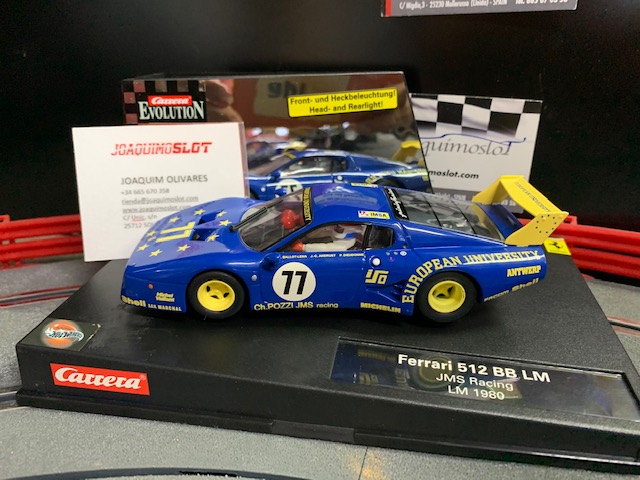 Ferrari 512 BB LM JMS racing LM 1980  |  Carrera