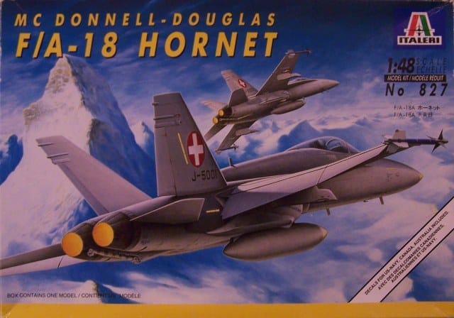FIA-18F SUPER HORNET   (italeri)