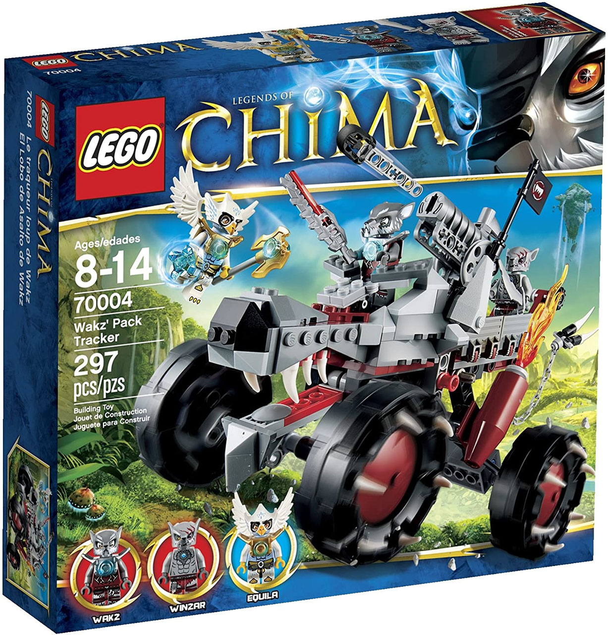 Lobo de Asalto de Wakz (Lego Chima)