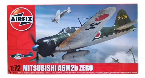 MUTSUBISHI  A6M2B  ZERO  (airfix)