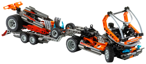 Nitro Race team (Lego Racers)