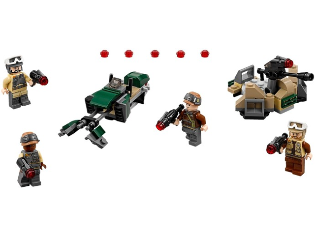 Pack de batalla de tropas rebeldes ( Lego StarWars )