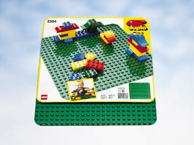 Plancha verde ( Lego Duplo)