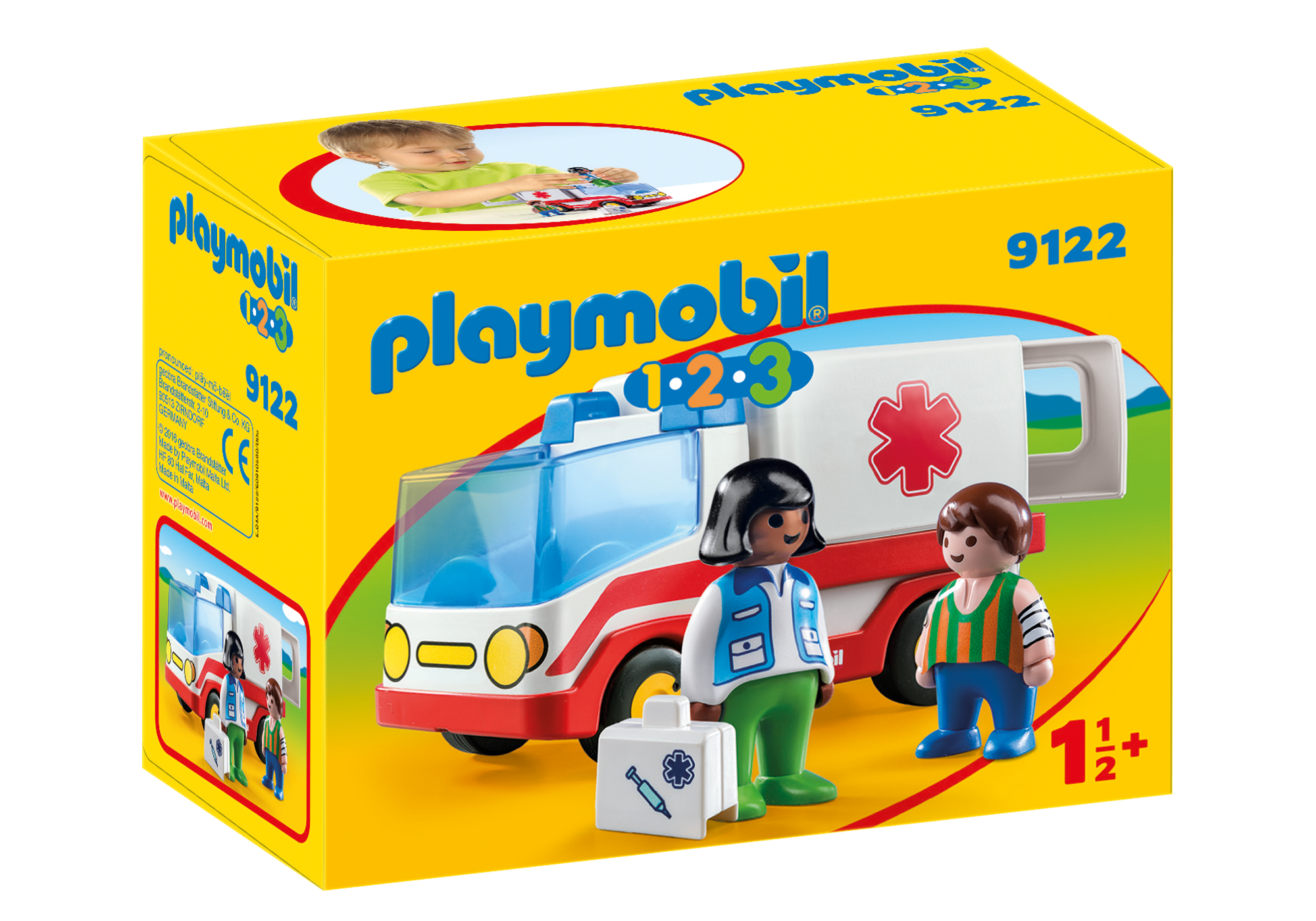 Playmobil 1.2.3 Ambulancia