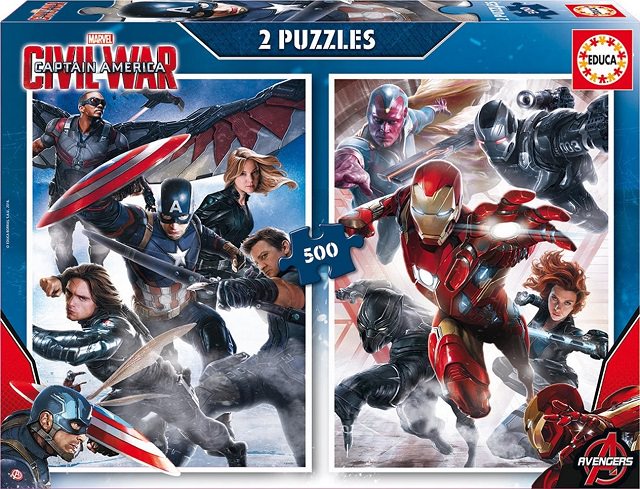 Puzzle Capitan America  |  EDUCA
