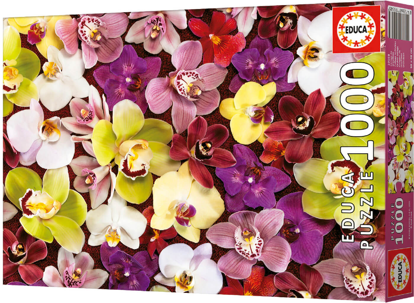 PUZZLE Collage de Flores EDUCA