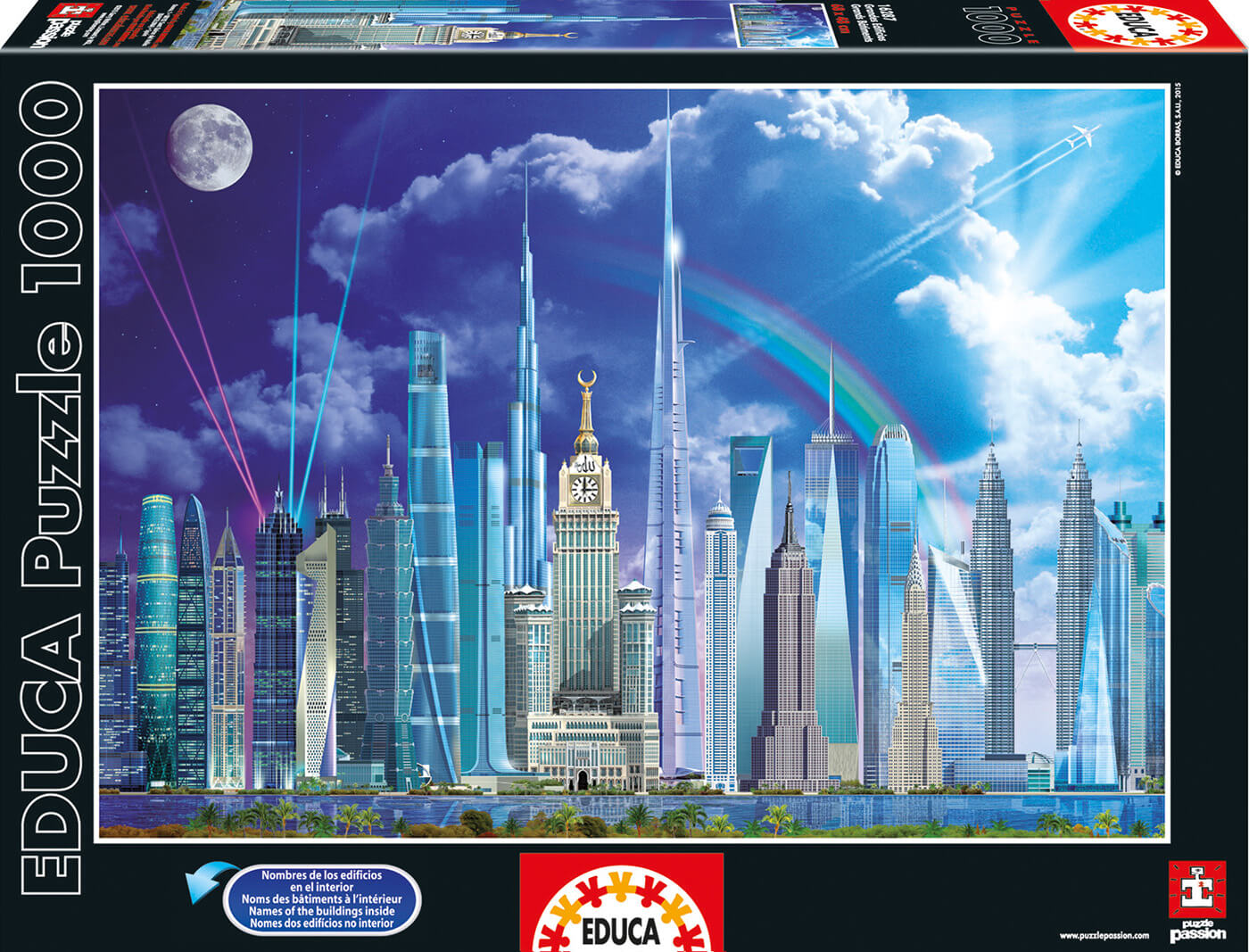 Puzzle Educa (Grandes Edificios)