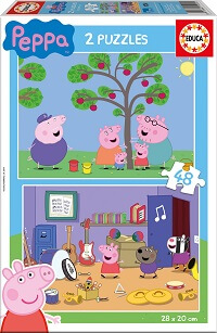 Puzzle Peppa Pig  | EDUCA
