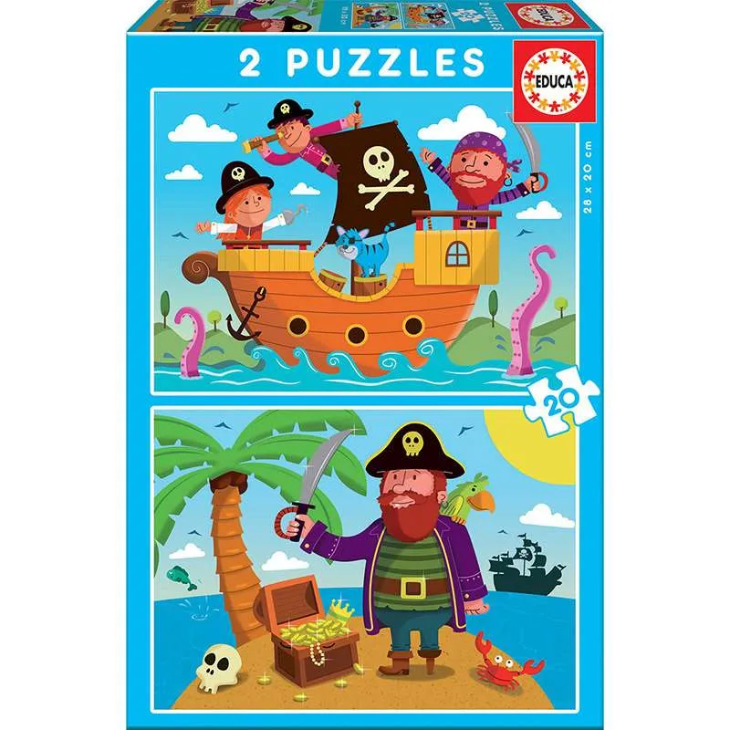Puzzle Piratas I Educa