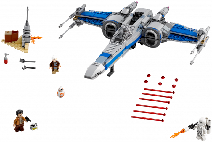 Resistance X-Wing Fighter ( Lego StarWars )