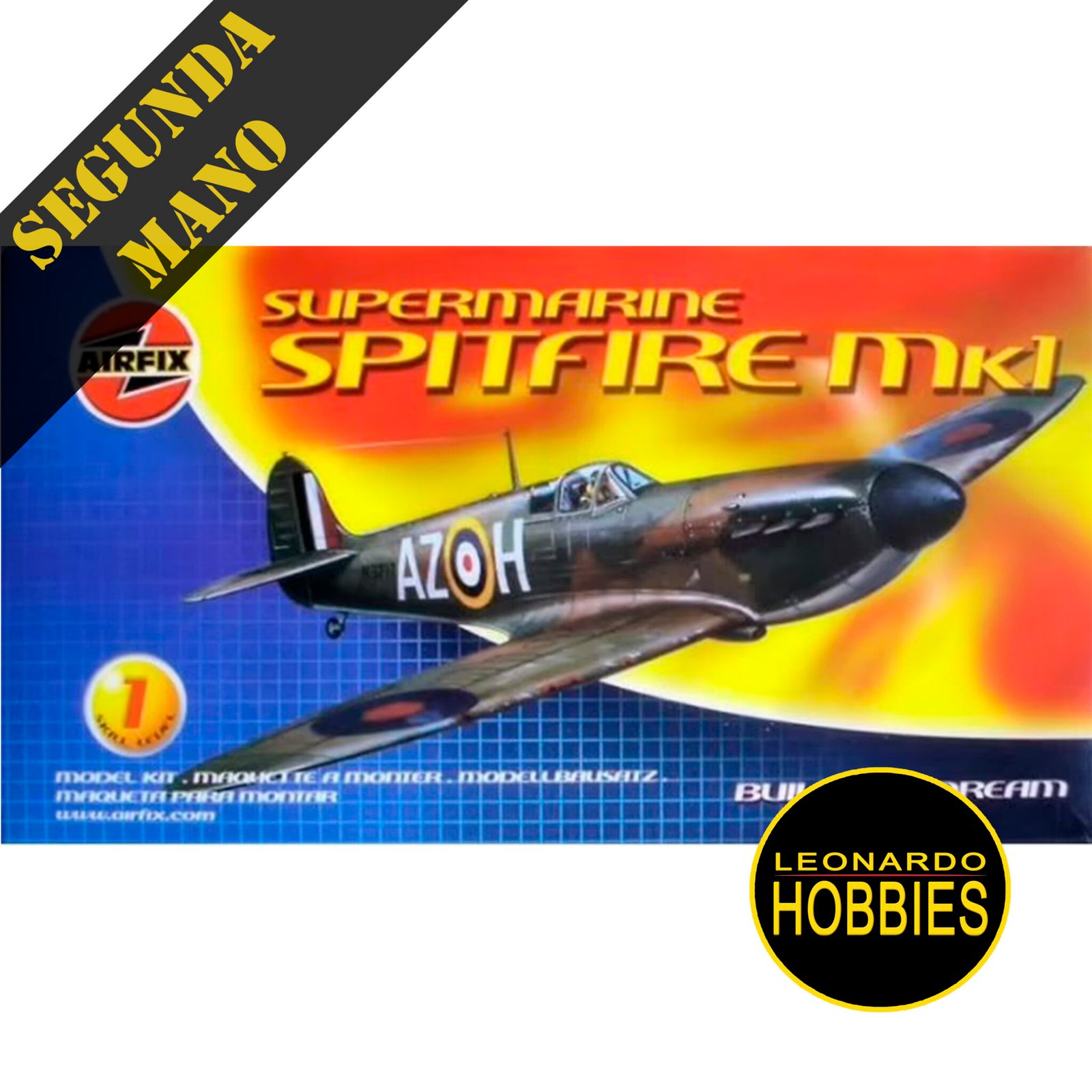 SUPERMARINE  SPITFIRE  MKIa  (airfix)
